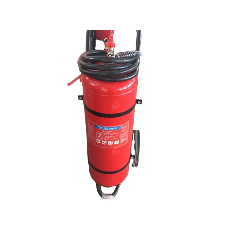 50 kg Trolley-Trockenpulver-Feuerlöscher