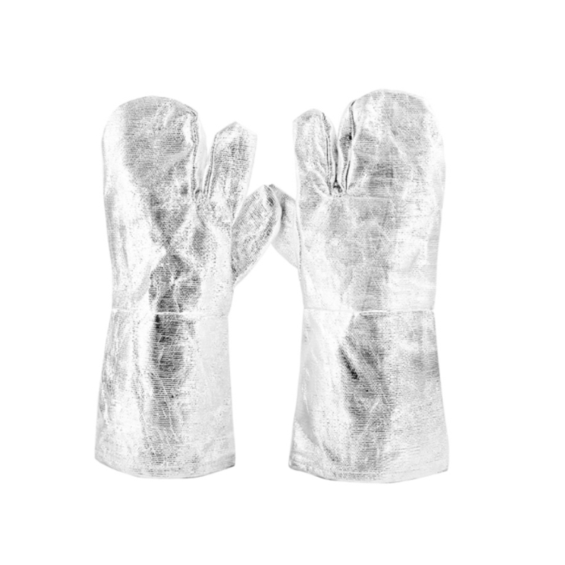 Feuerfeste Handschuhe aus Aluminiumfolie