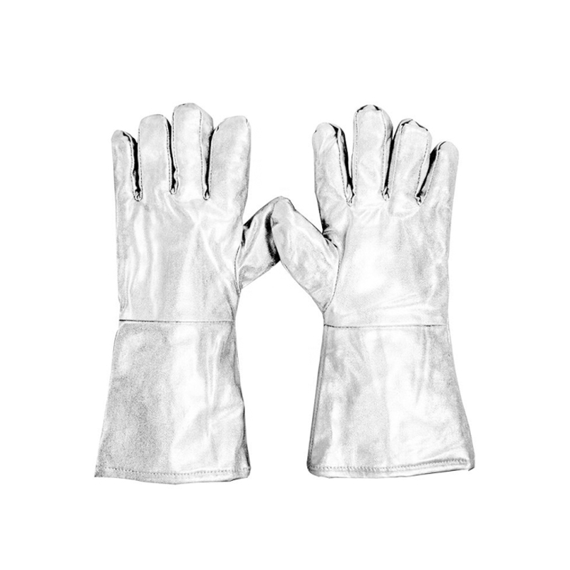 Hitzebeständiger, feuerfester Aluminiumhandschuh